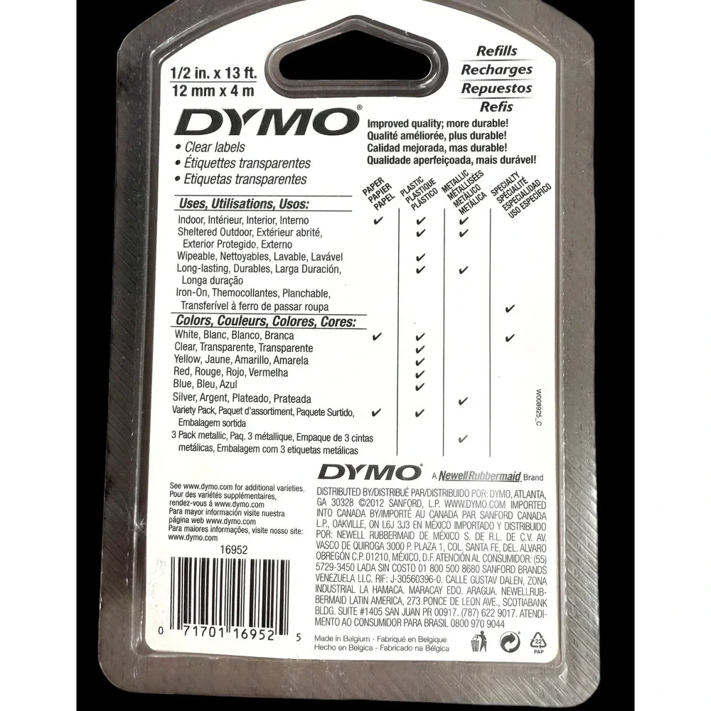 Dymo this clear
